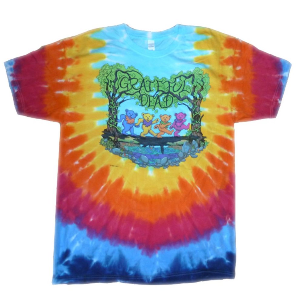 Grateful Dead Licensed artwork screen printed t shirt Dancing Bears size Large